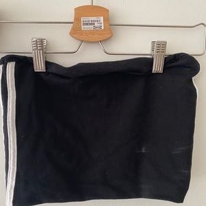 Black and White Tube Top